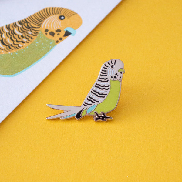 Budgie Pin | Blue