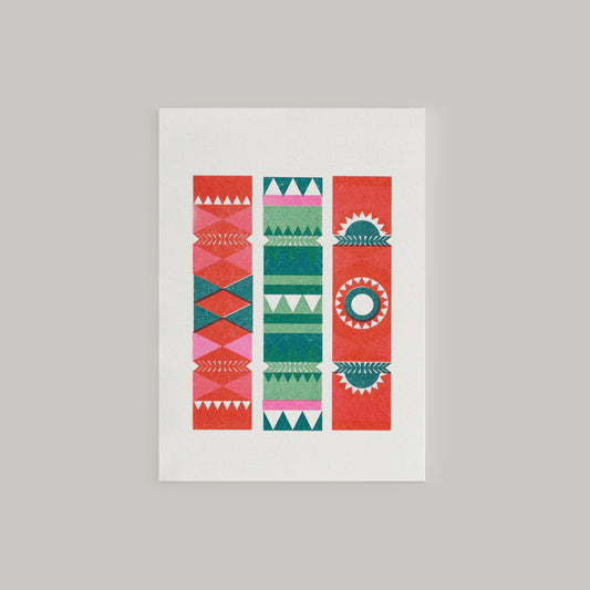 Christmas Crackers Mini Card