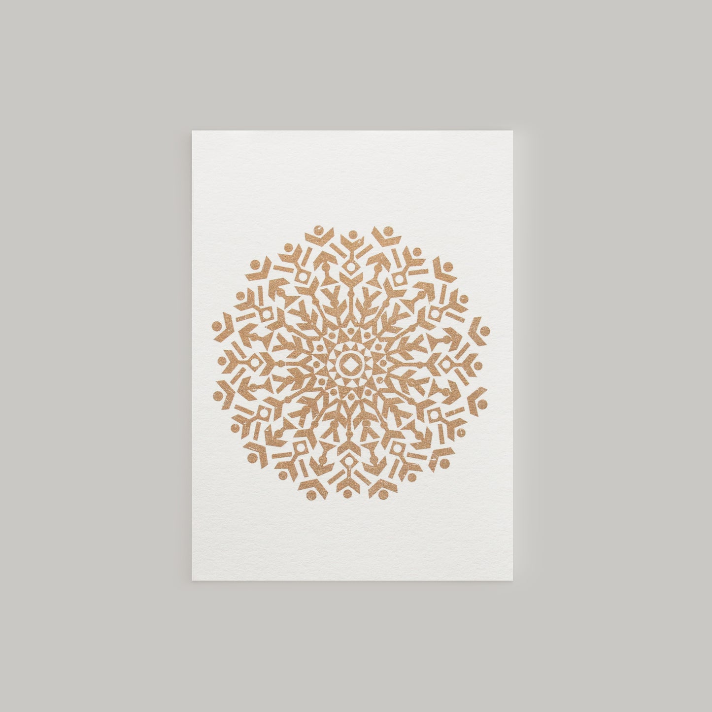 Snowflake Mini Card
