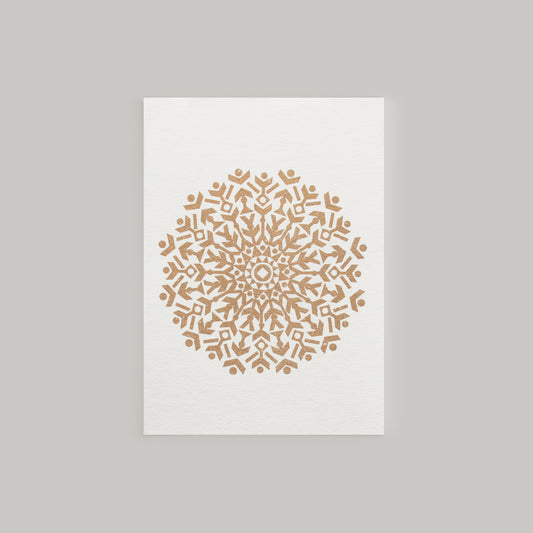 Snowflake Mini Card