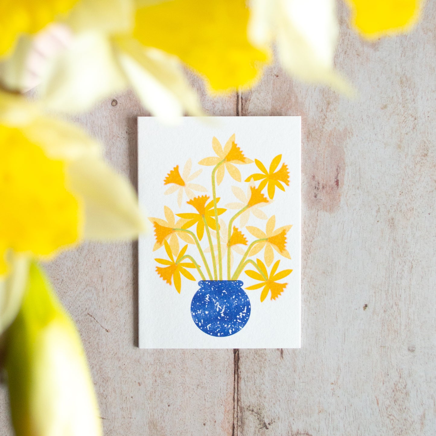 Daffodil Mini Card