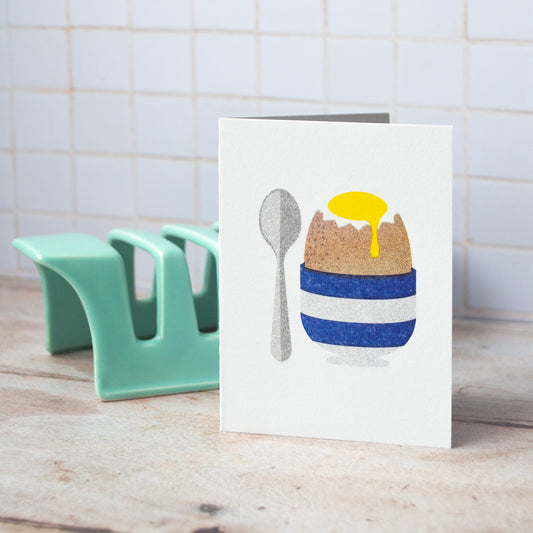 Boiled Egg Mini Card