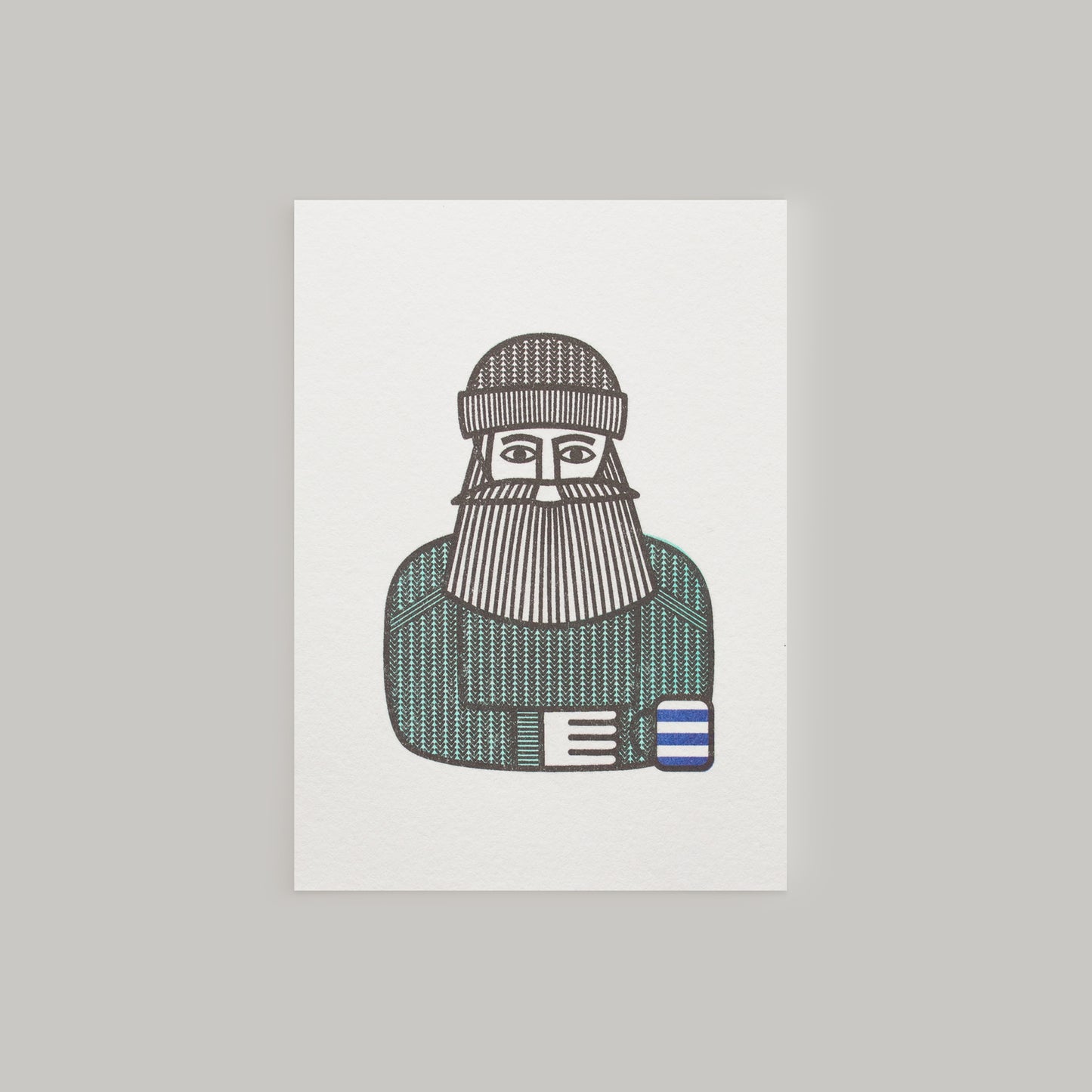 Fancy a Cuppa? Hipster Character Mini Card
