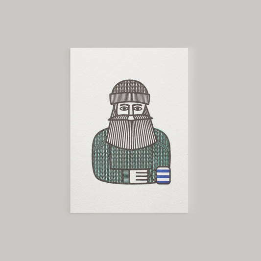 Fancy a Cuppa? Hipster Character Mini Card