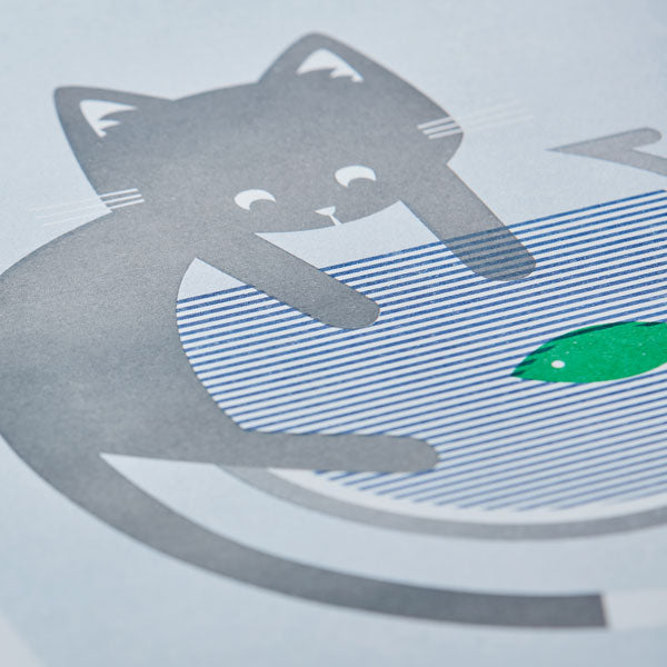 Gone Fishing A4 Print SALE