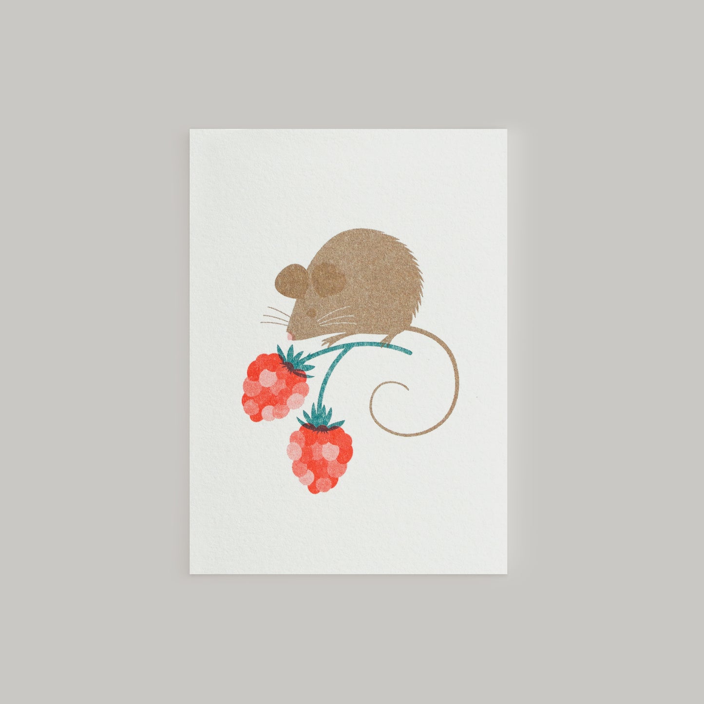 Harvest Mouse Mini Card