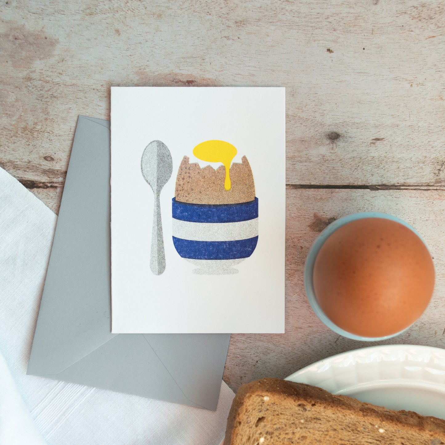 Boiled Egg Mini Card