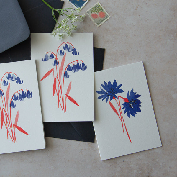 Cornflower Mini Card