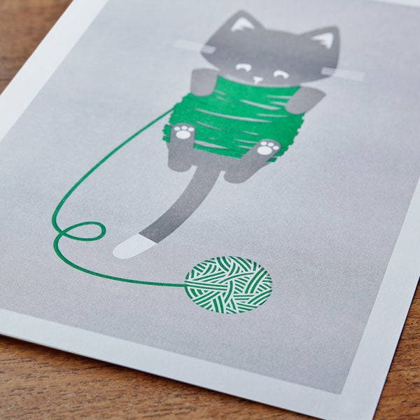 Knitty Kitty A4 Print SALE