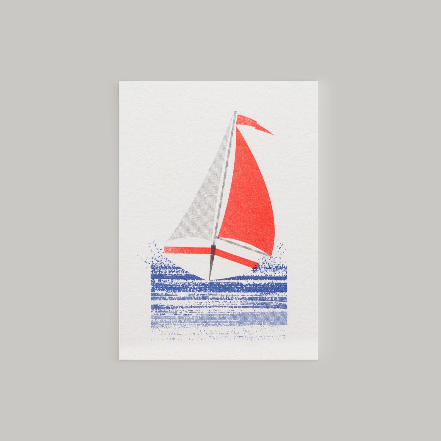 Sailing Boat Mini Card