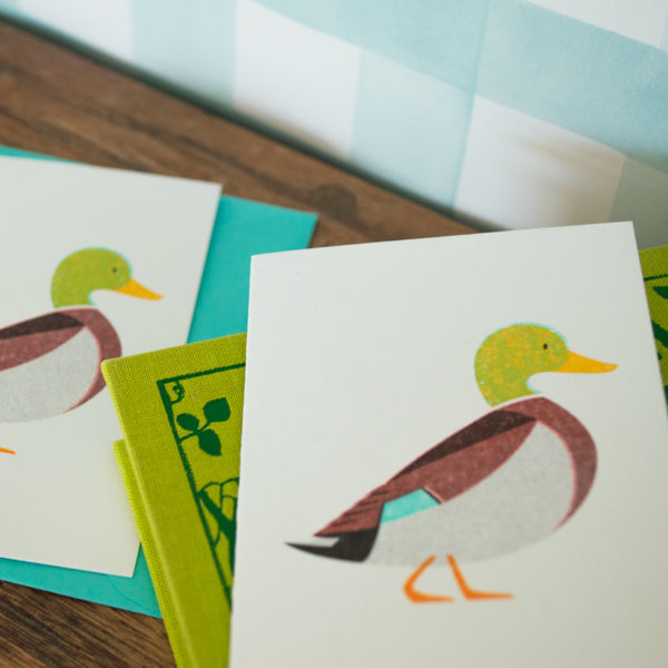 Mallard Duck Mini Card