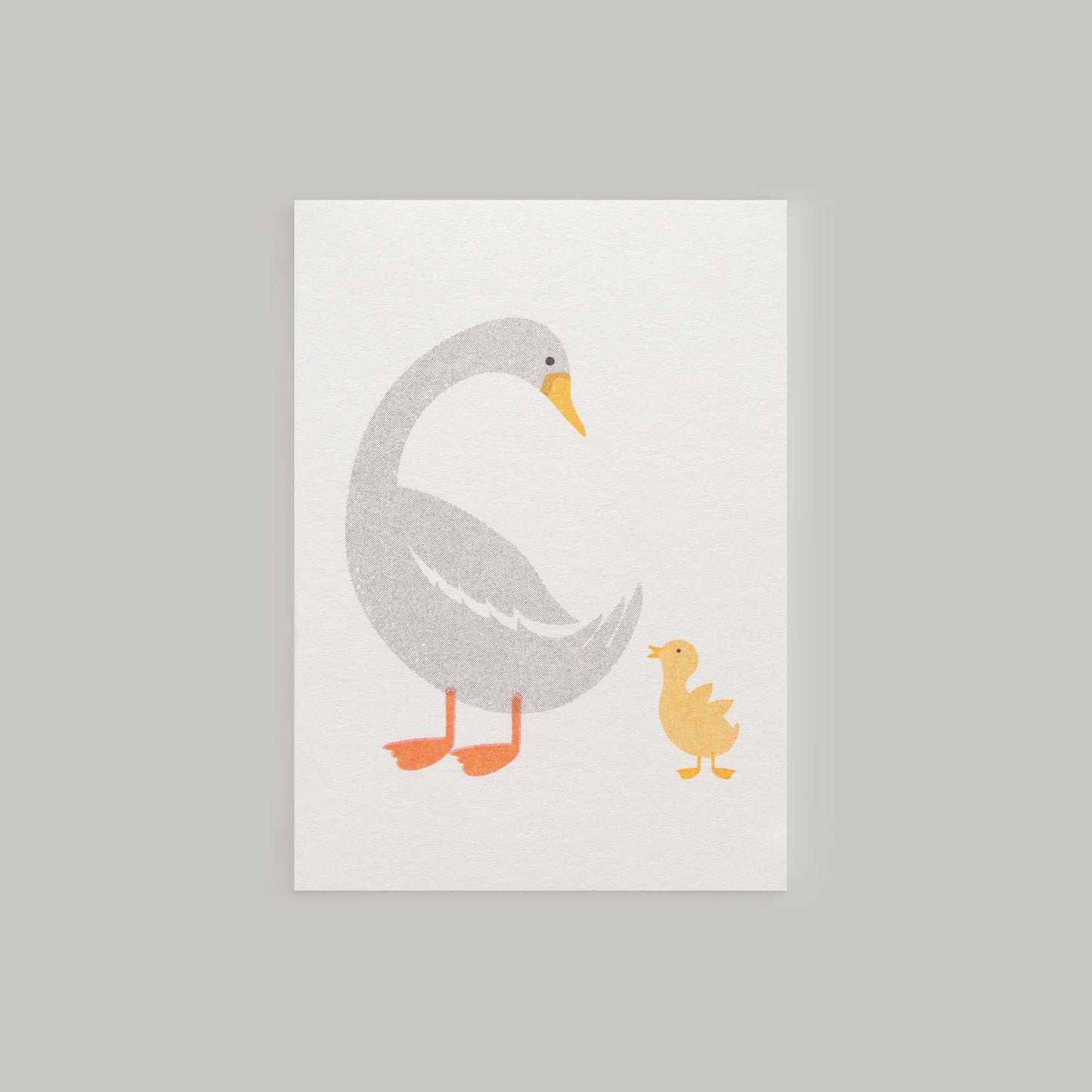Mother Duck Mini Card
