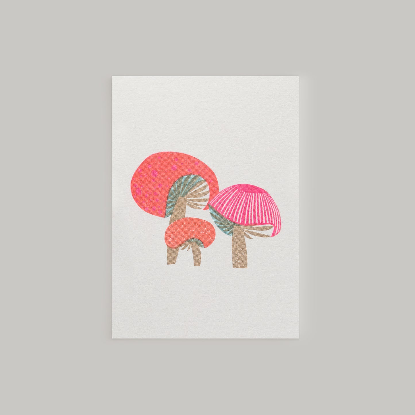 Mushroom Mini Card