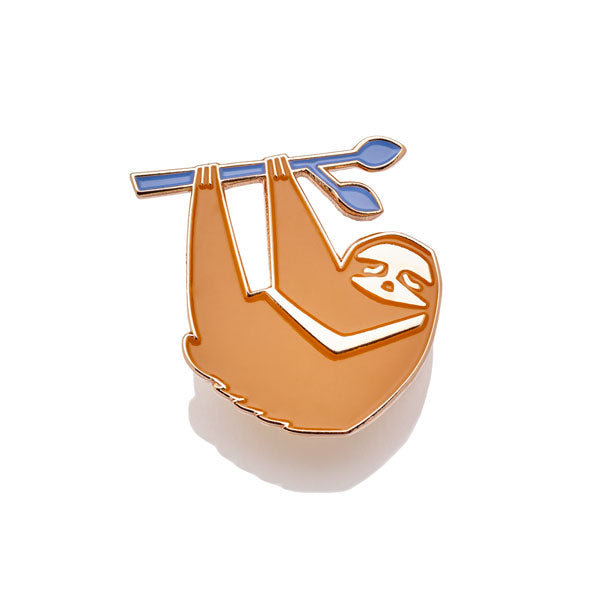 Summer Sloth Pin