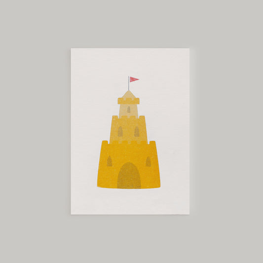 Sandcastle Mini Card