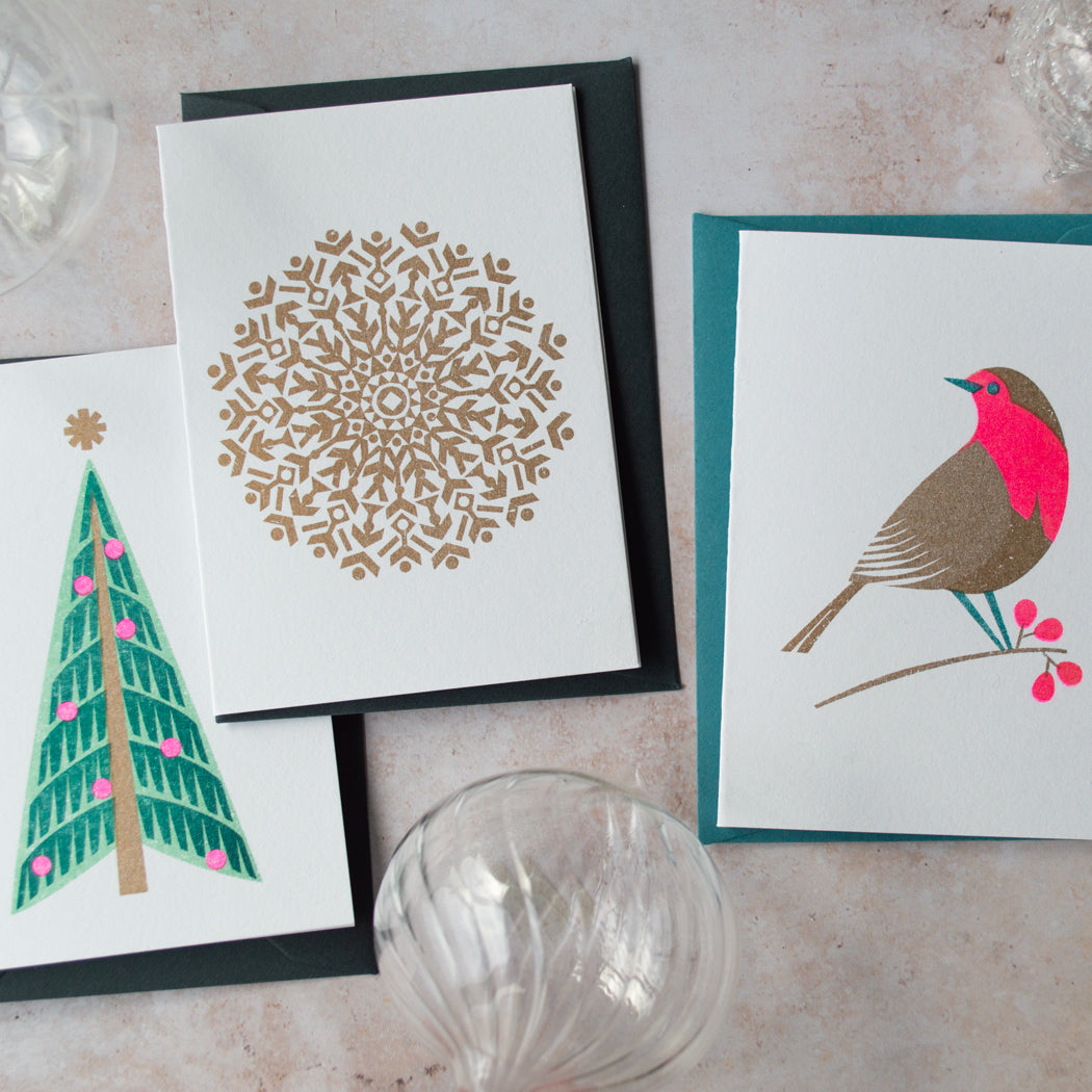 Snowflake Mini Card
