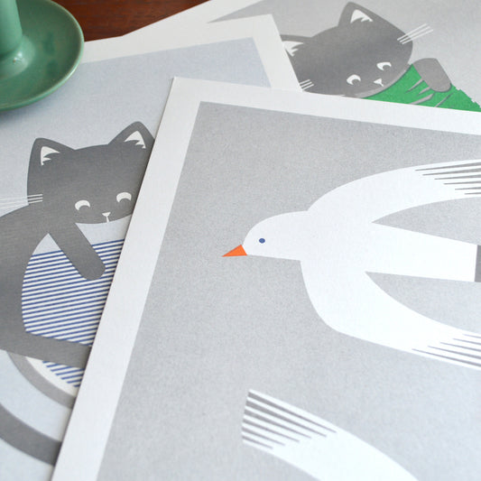 Mystery Risograph A4 Print Bag