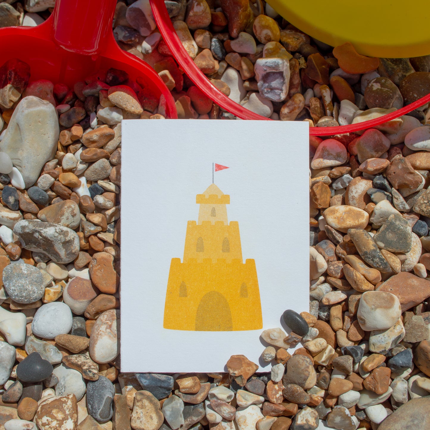 Sandcastle Mini Card