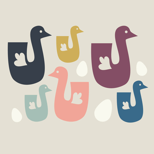 Six Geese A Laying Christmas Card SALE