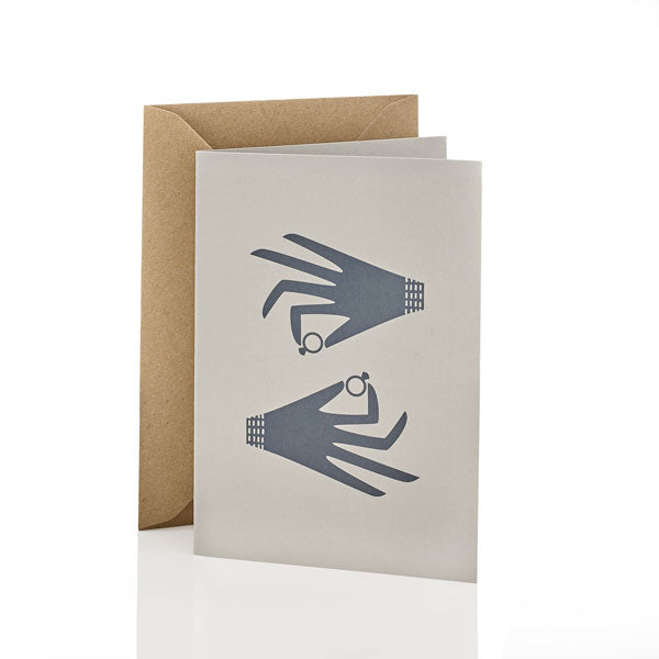 Five Gold Rings Christmas Card SALE