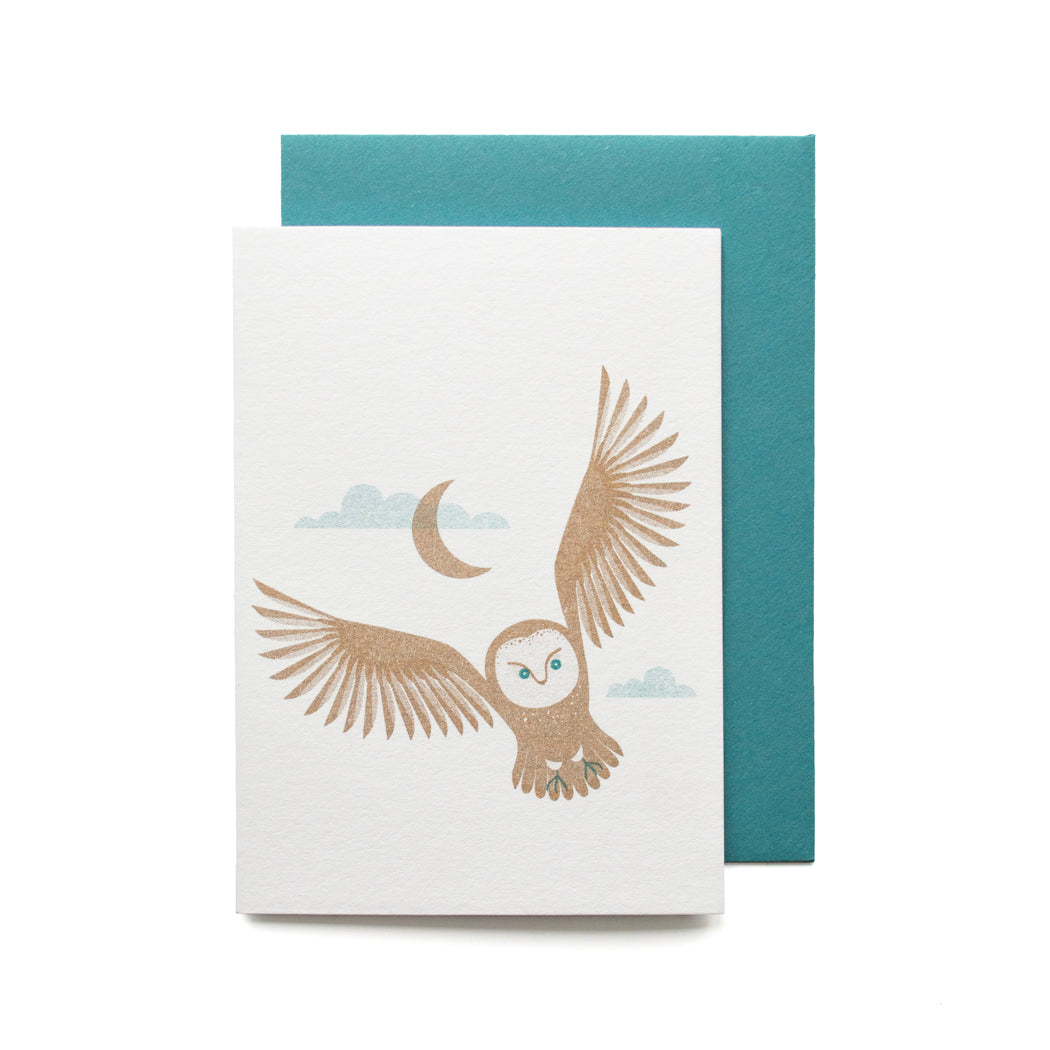 Midnight Owl Mini Card