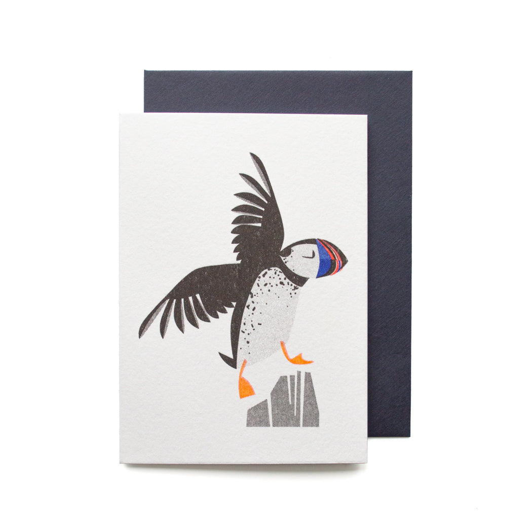 Puffin Mini Card SECONDS