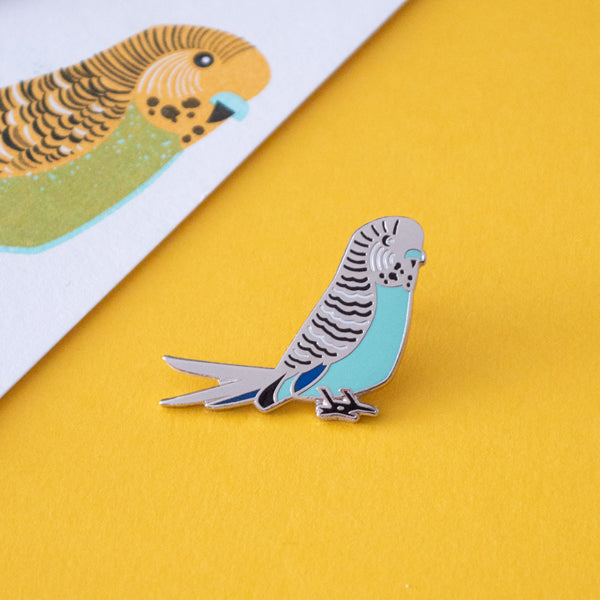 Budgie brooch deals