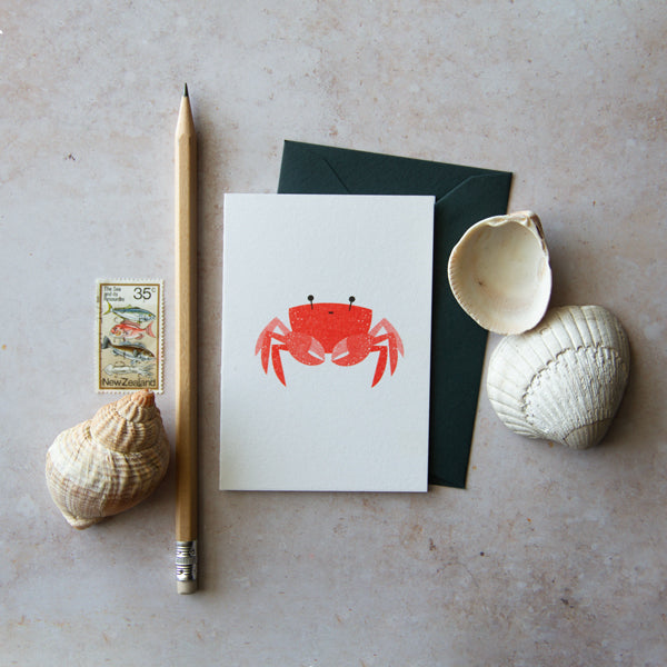 Crab Mini Card SECONDS