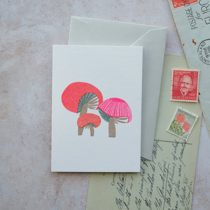 Mushroom Mini Card