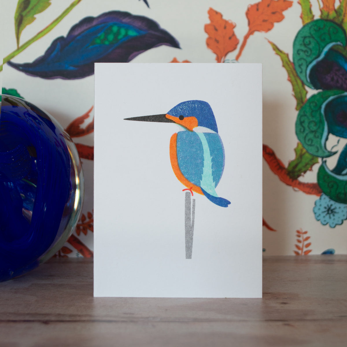 Kingfisher Mini Card SECONDS