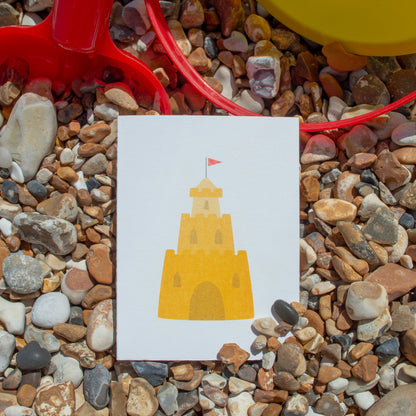 Sandcastle Mini Card