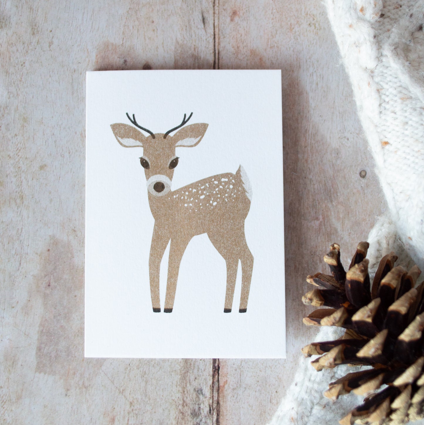 Little Fawn Mini Card