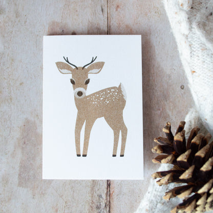 Little Fawn Mini Card