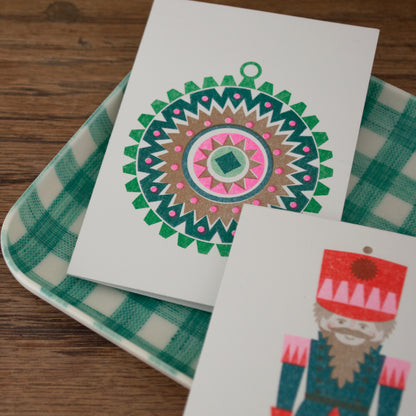 Christmas Bauble Mini Card