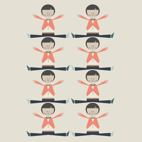 Ten Lords A Leaping Christmas Card SALE