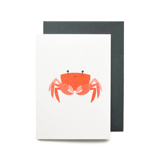 Crab Mini Card SECONDS