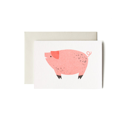 Piggy Mini Card SECONDS