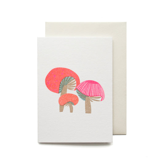 Mushroom Mini Card SECONDS