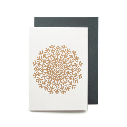 Snowflake Mini Card SECONDS