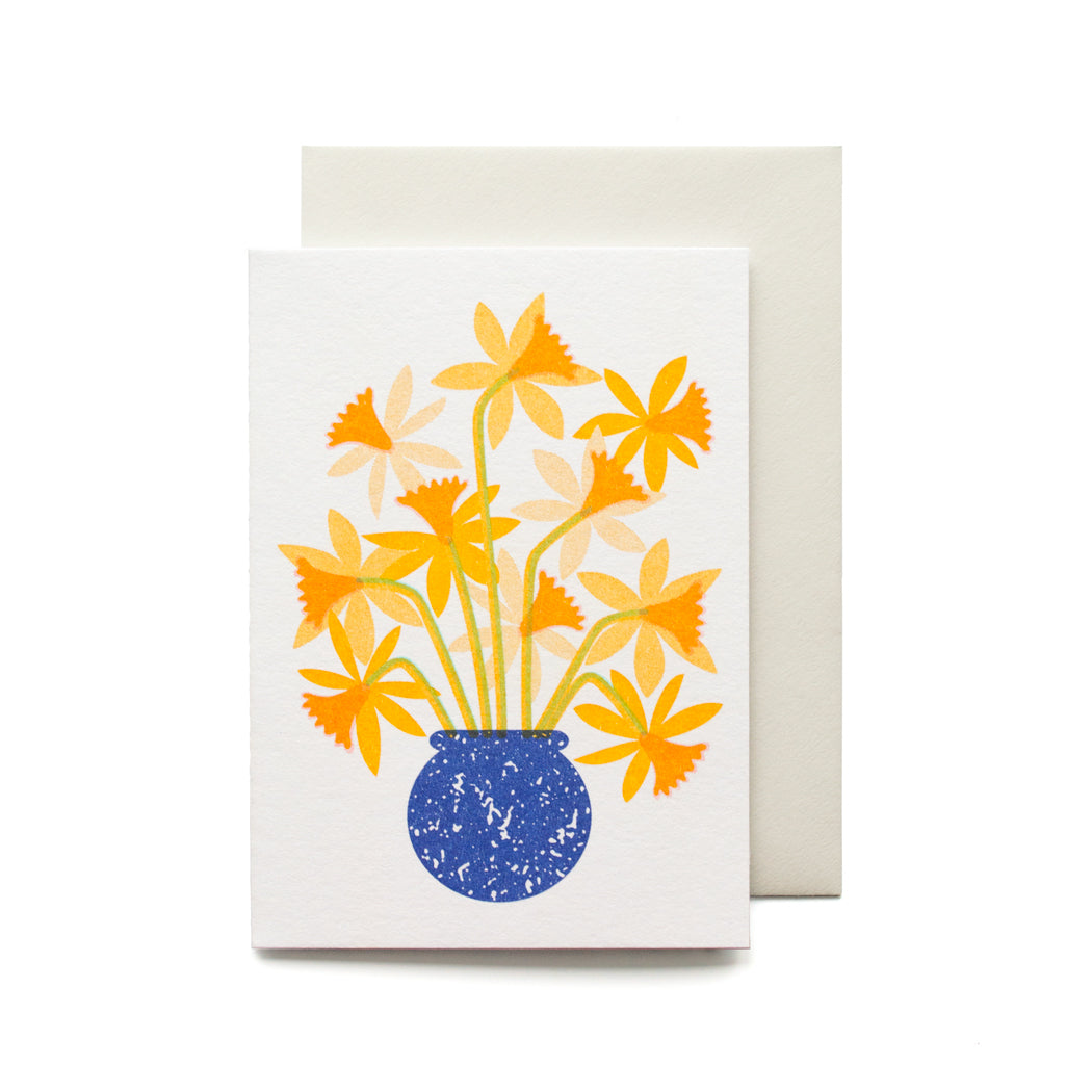 Daffodil Mini Card SECONDS