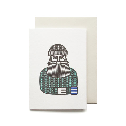 Fancy a Cuppa? Hipster Character Mini Card