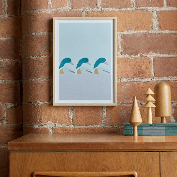 Get Your Ducks in a Row Print