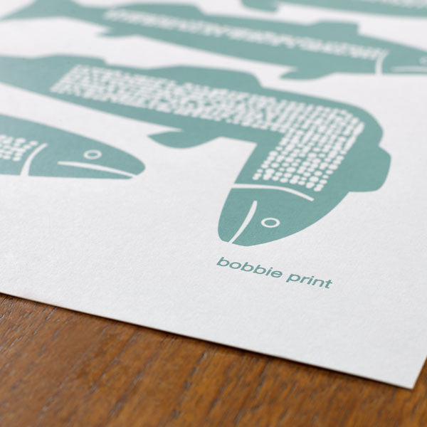 Shoal of Fish Print