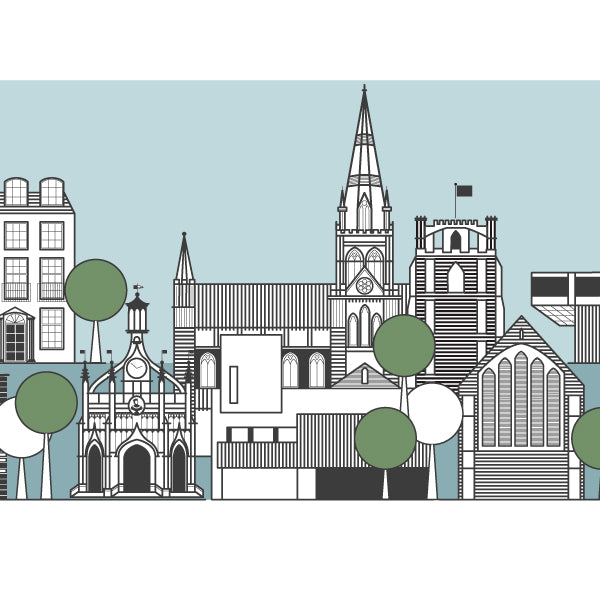 Chichester Cityscape Card